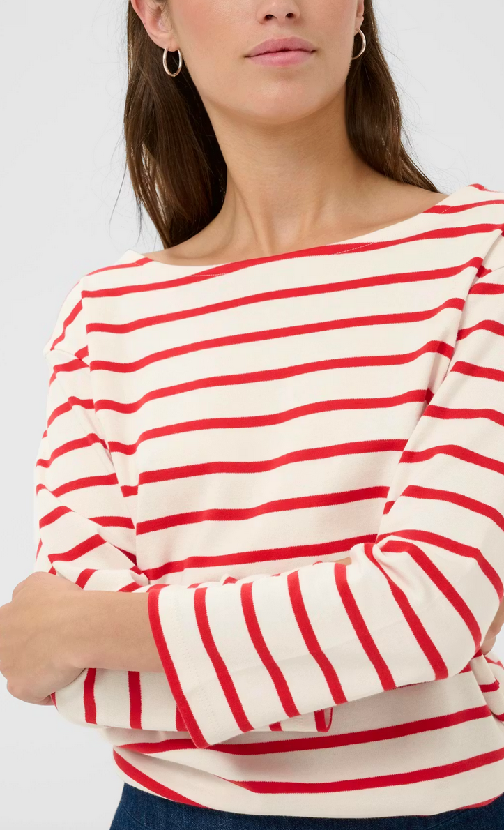 Part Two Tshirt Streep Rood