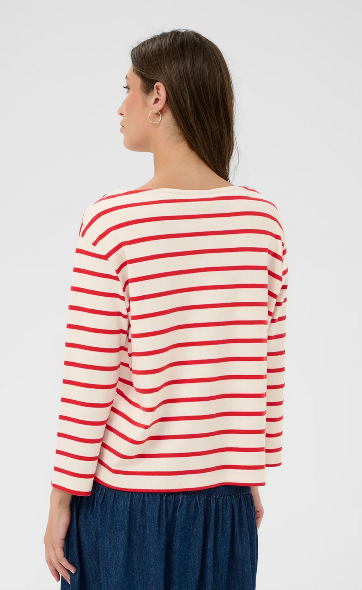 Part Two Tshirt Streep Rood