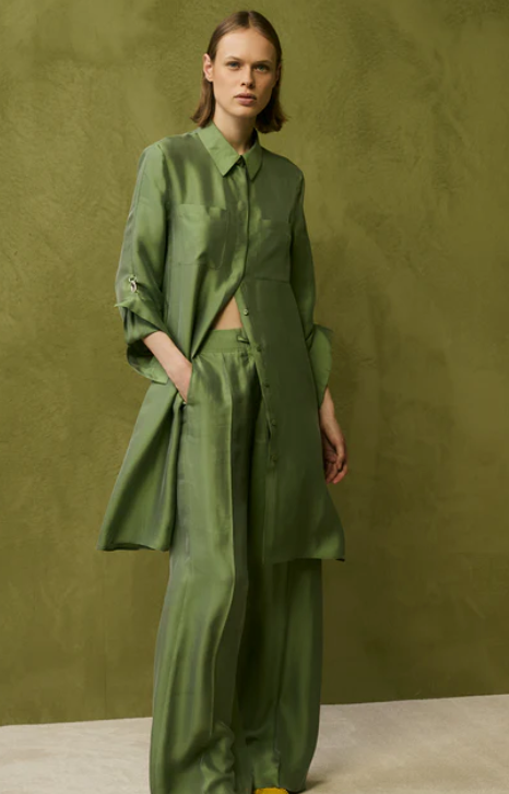 Luisa Cerano Pantalon Groen