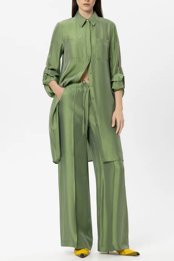 Luisa Cerano Pantalon Groen