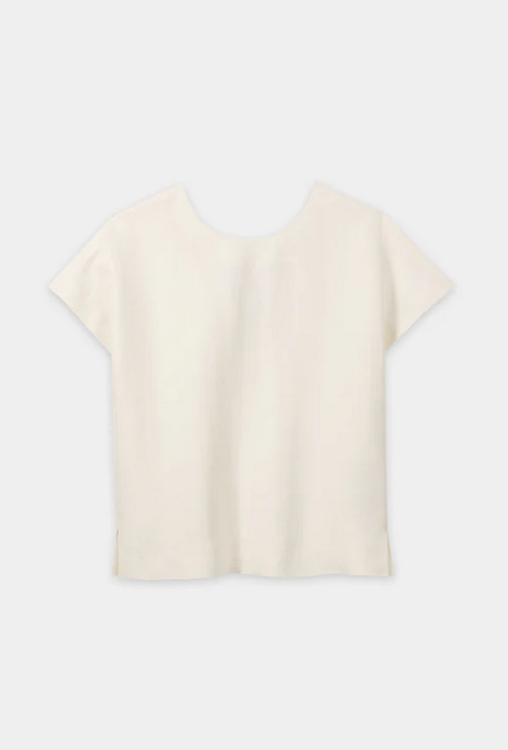 Luisa Cerano Blouse Linnen Ecru