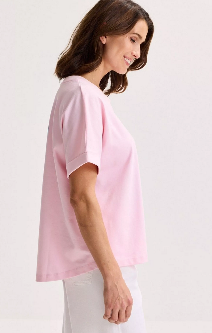 Mayerline & Ellen Kegels Tshirt Roze