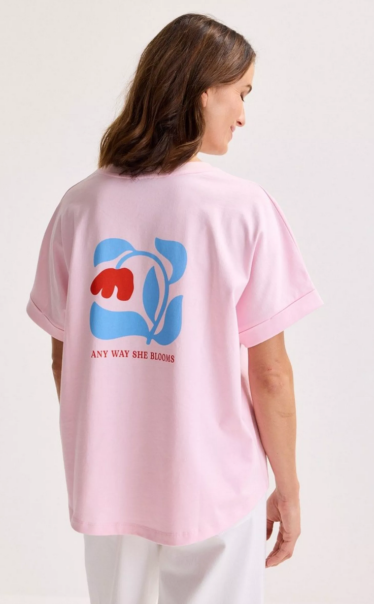 Mayerline & Ellen Kegels Tshirt Roze