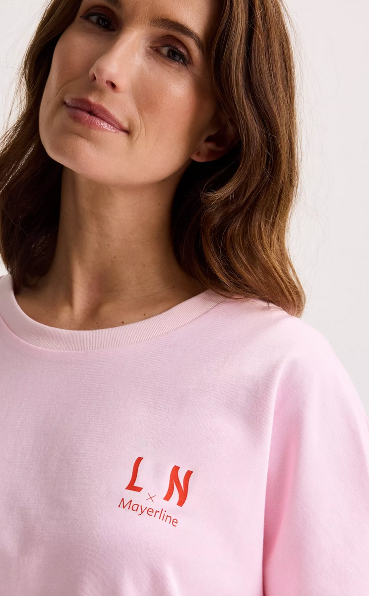 Mayerline & Ellen Kegels Tshirt Roze