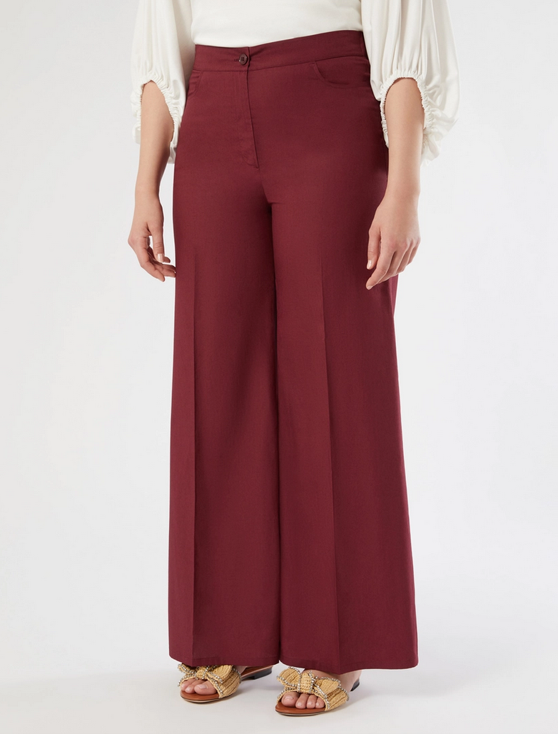 Marina Rinaldi Pantalon Bordeaux