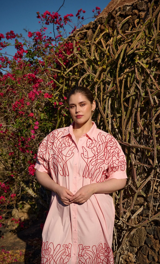 Mayerline Kleed Print Roze