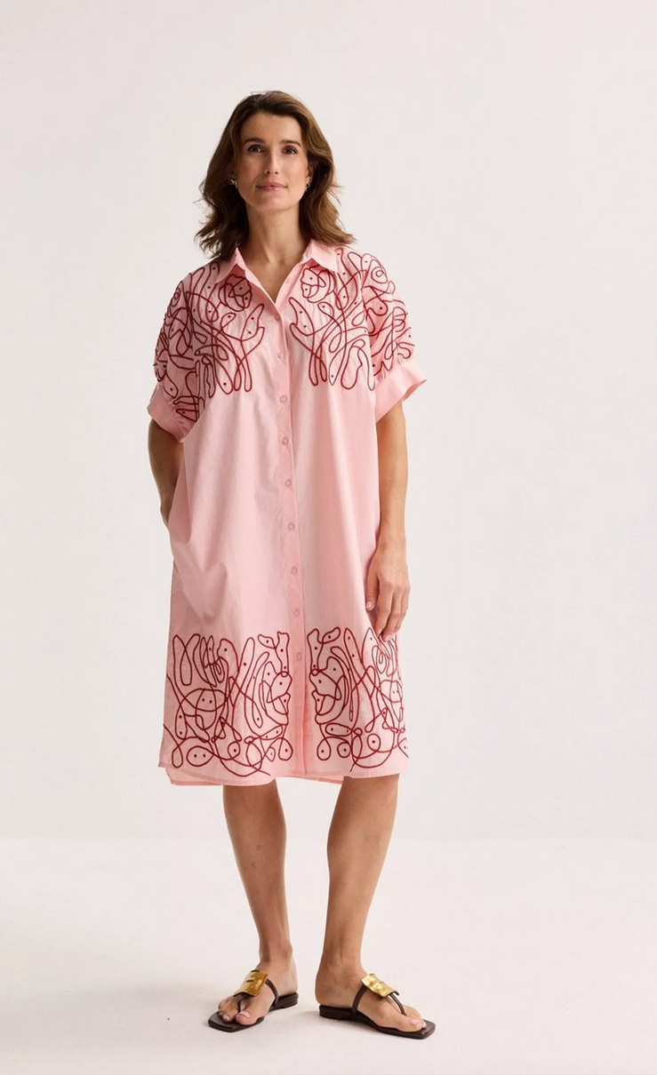 Mayerline Kleed Print Roze
