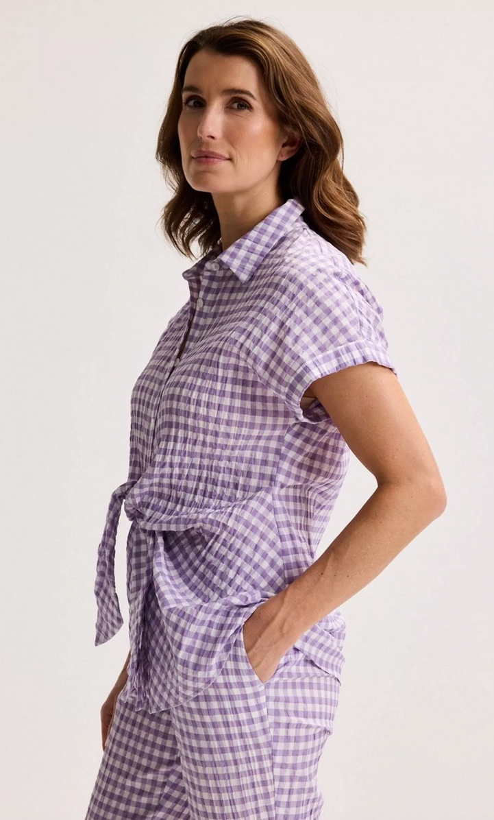 Mayerline Blouse Ruit Lila