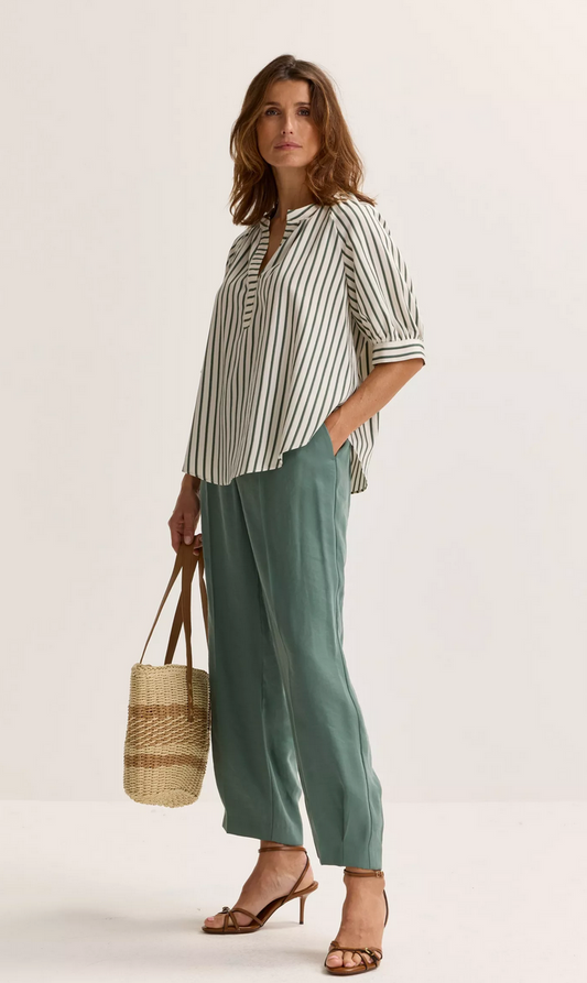 Mayerline Blouse Streep Groen