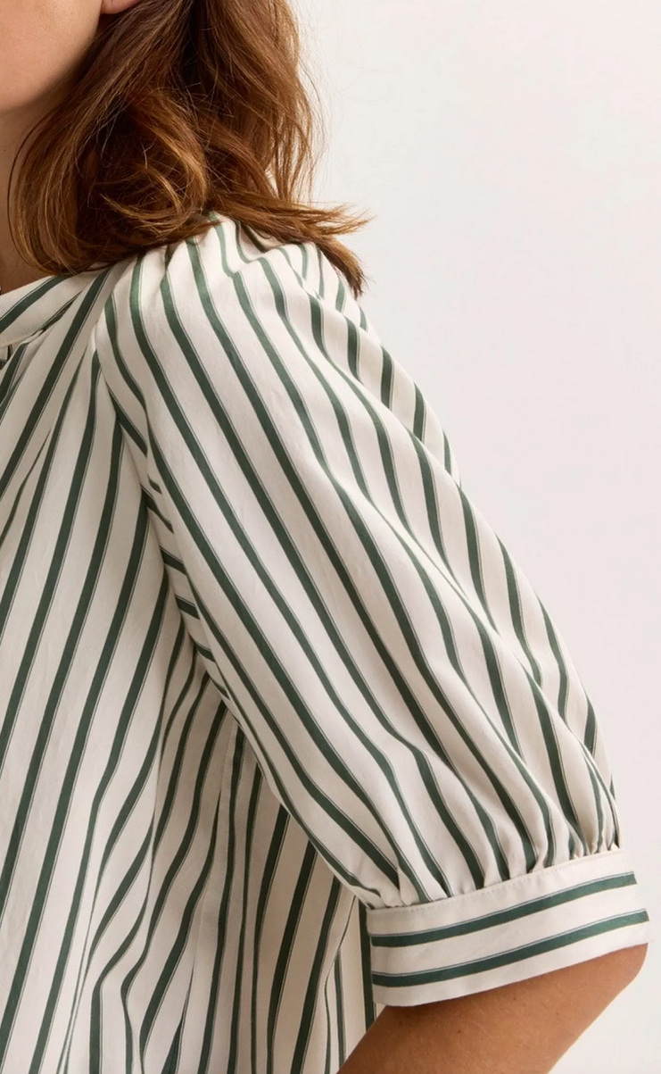 Mayerline Blouse Streep Groen