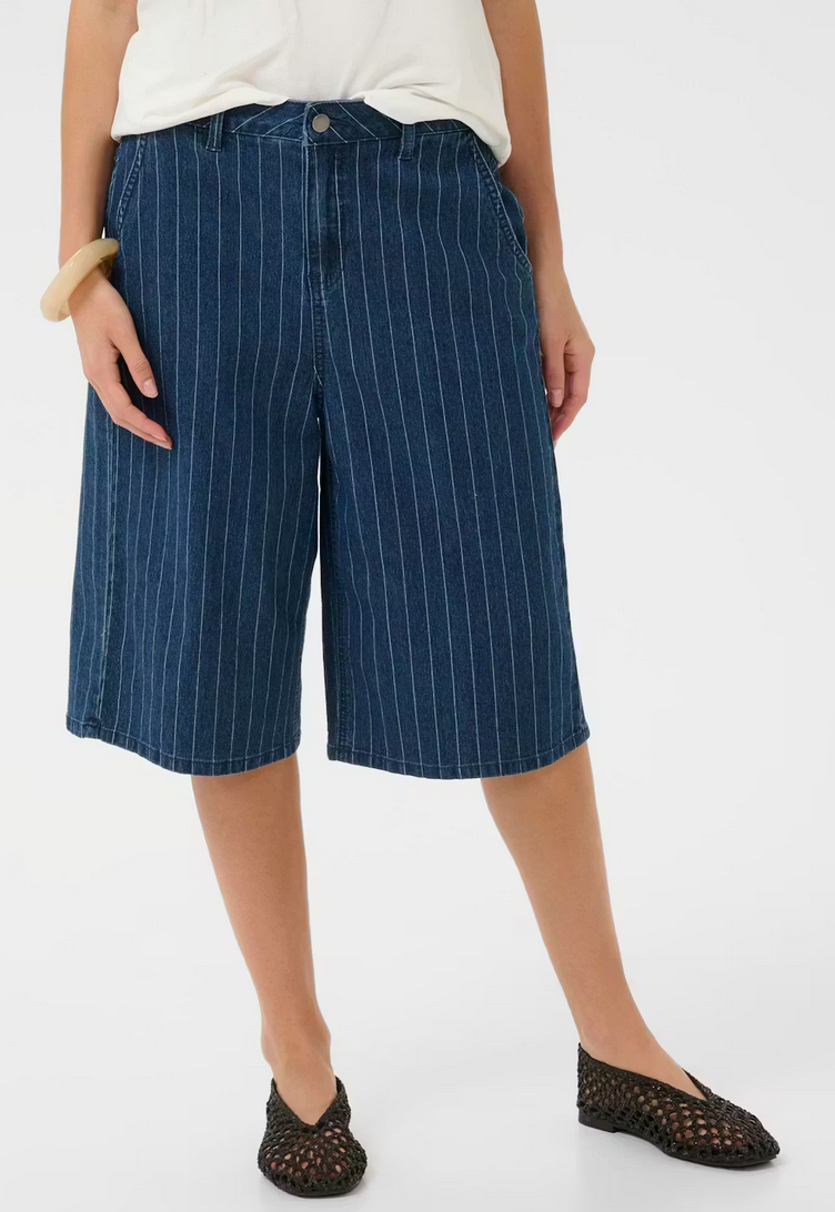 Culture Bermuda Jeans Streep