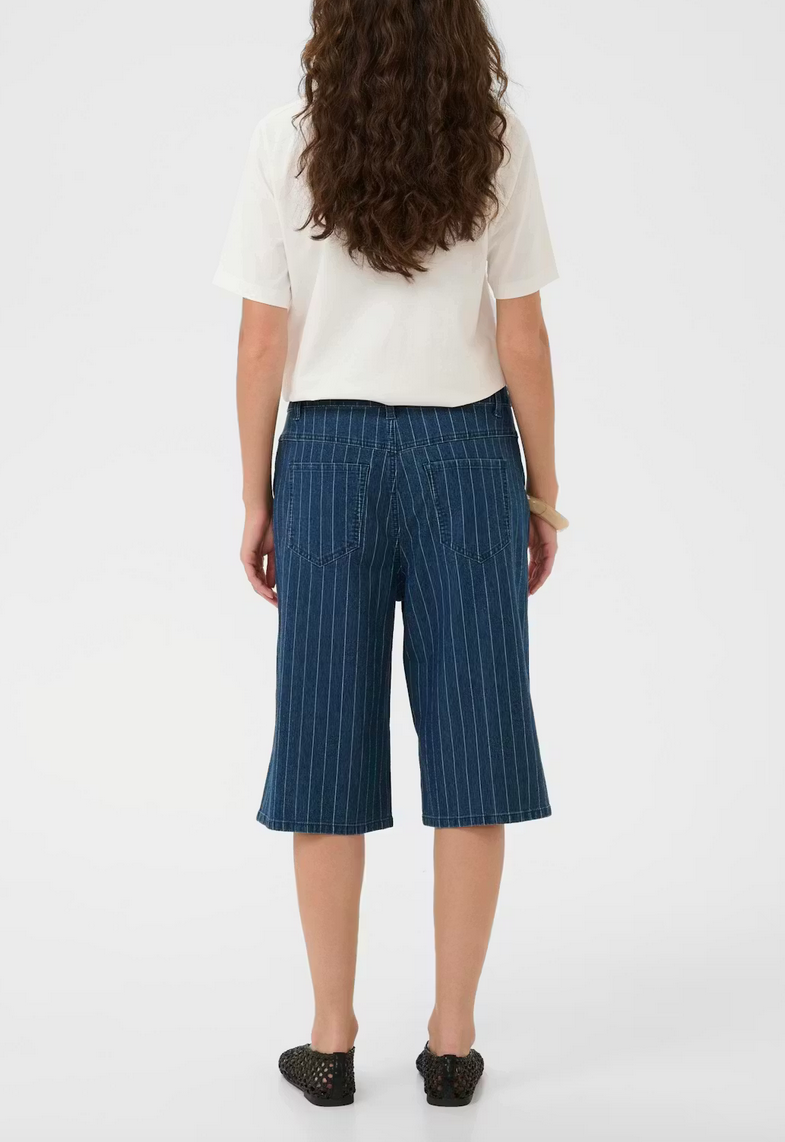 Culture Bermuda Jeans Streep