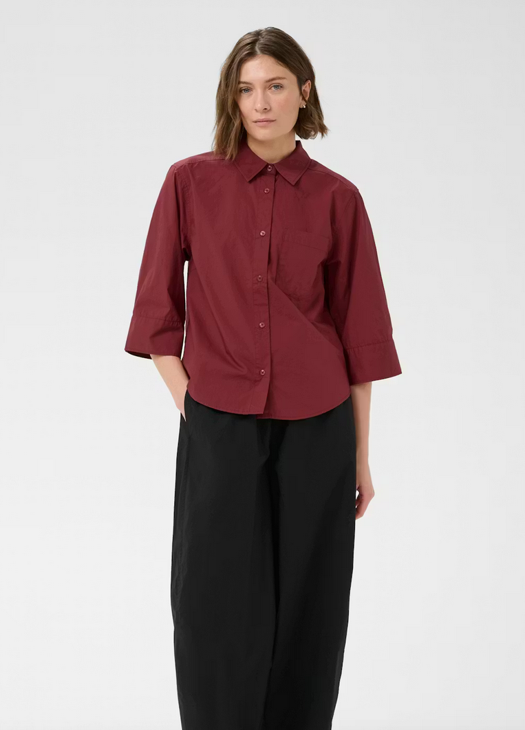Part Two Blouse Bordeaux