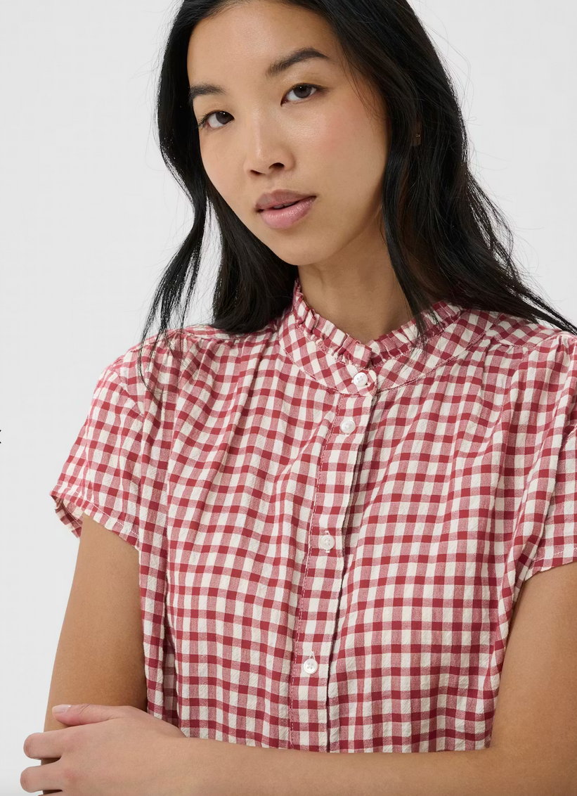 Part Two Blouse Ruit Rood