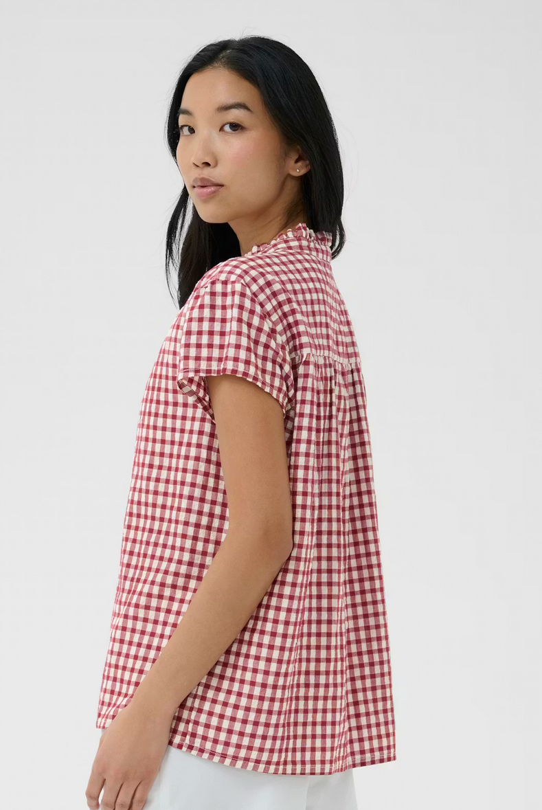 Part Two Blouse Ruit Rood