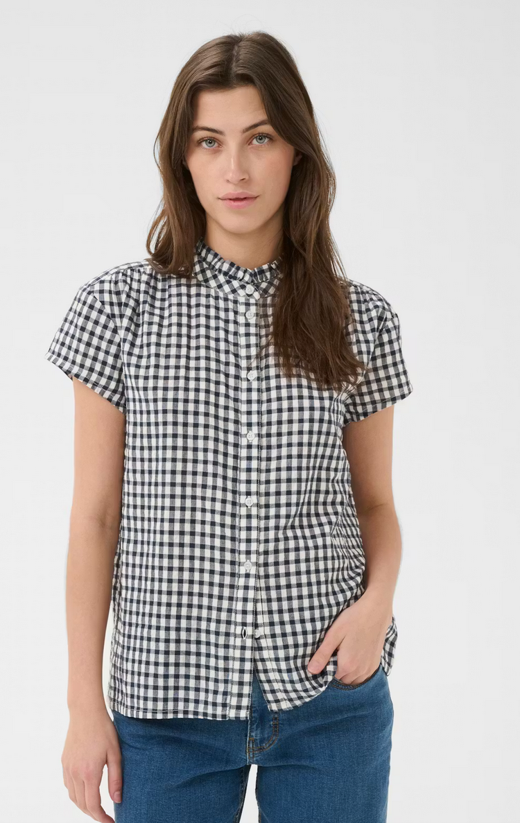 Part Two Blouse Ruit Donkerblauw