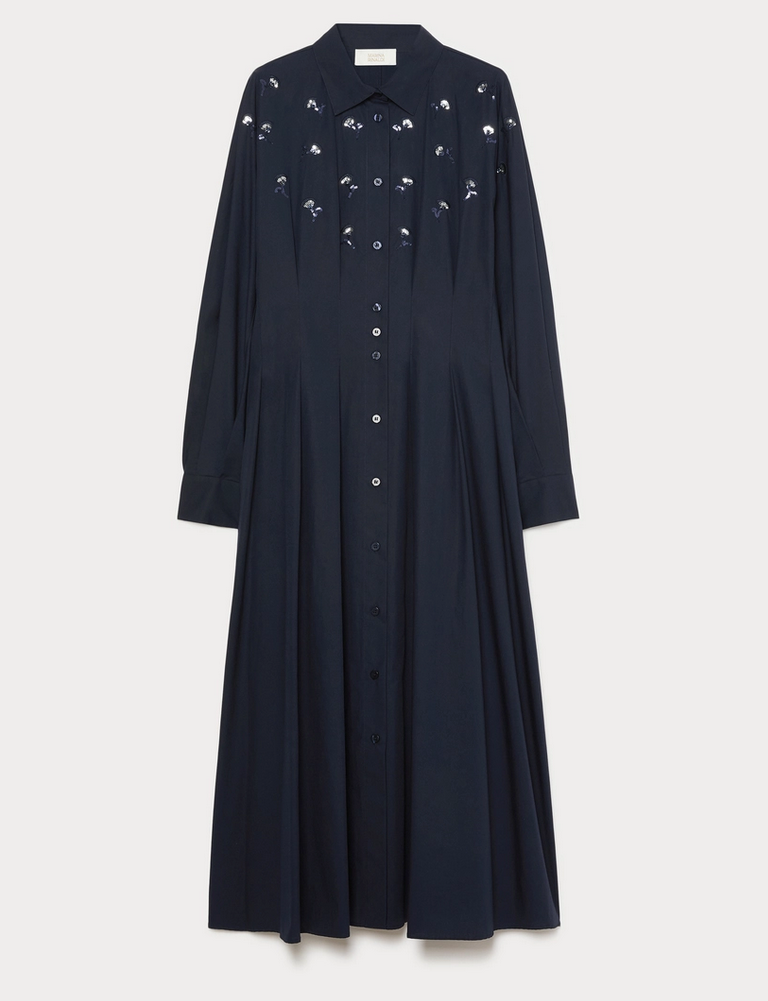 Marina Rinaldi Kleed Lang Blauw