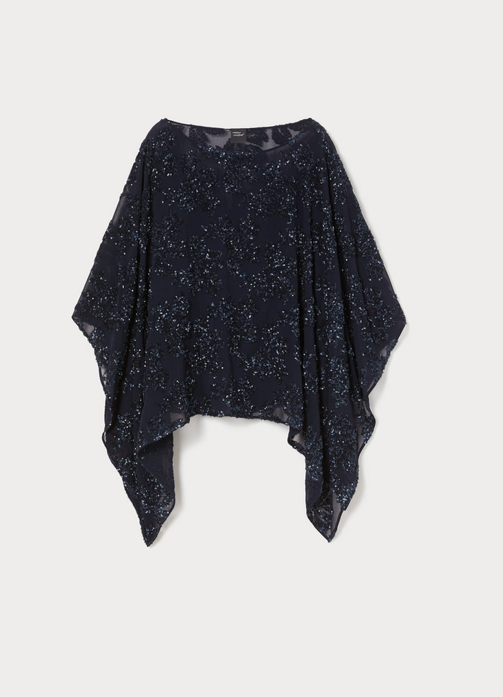 Persona By MR Blouse Glitter Blauw