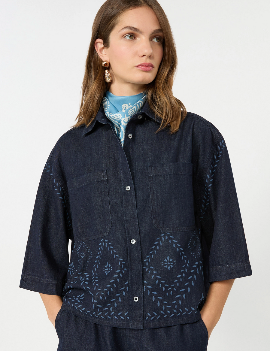 MM Weekend Blousevest Jeans