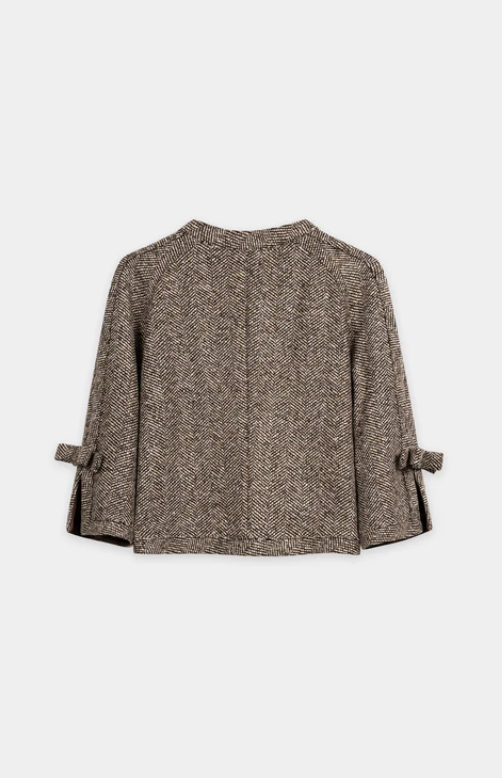 Luisa Cerano Blazer Print Bruin