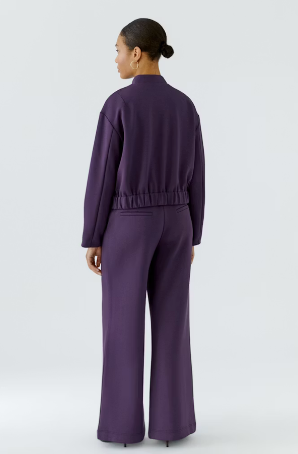 Oui Cardigan Paars