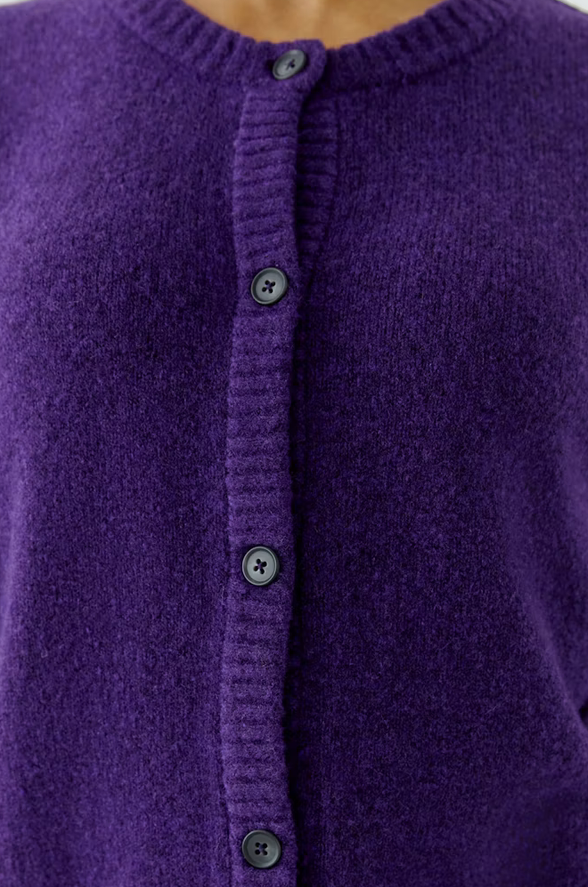 Oui Cardigan Paars