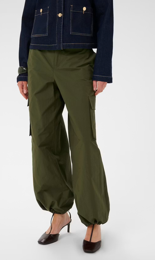 Culture Pantalon Cargo Kaki