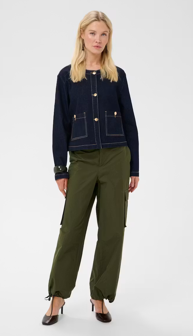 Culture Pantalon Cargo Kaki