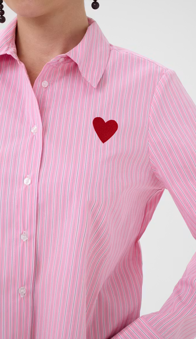 Culture Blouse Streep Roos