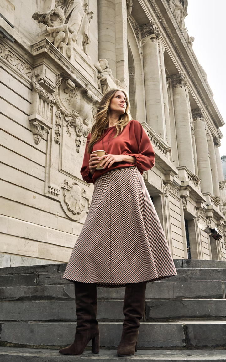 Mayerline Rok Lang Ruit