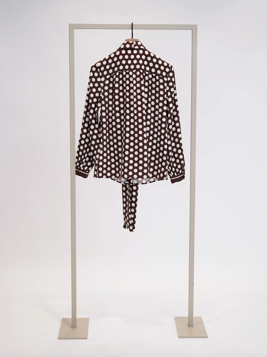Herzens Blouse Polkadot Bruin
