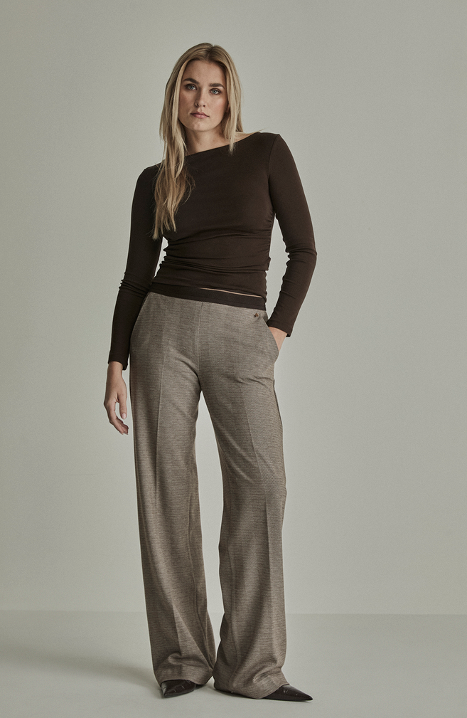 Parami Mira Elastic Print Zigzag