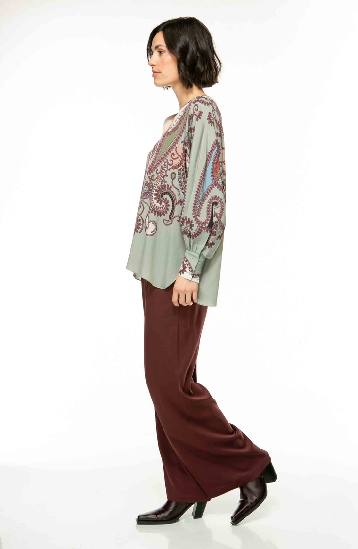 IVI Tuniek Print Olijfgroen