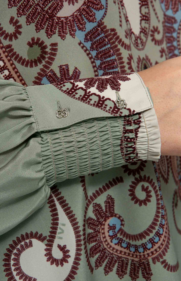IVI Tuniek Print Olijfgroen