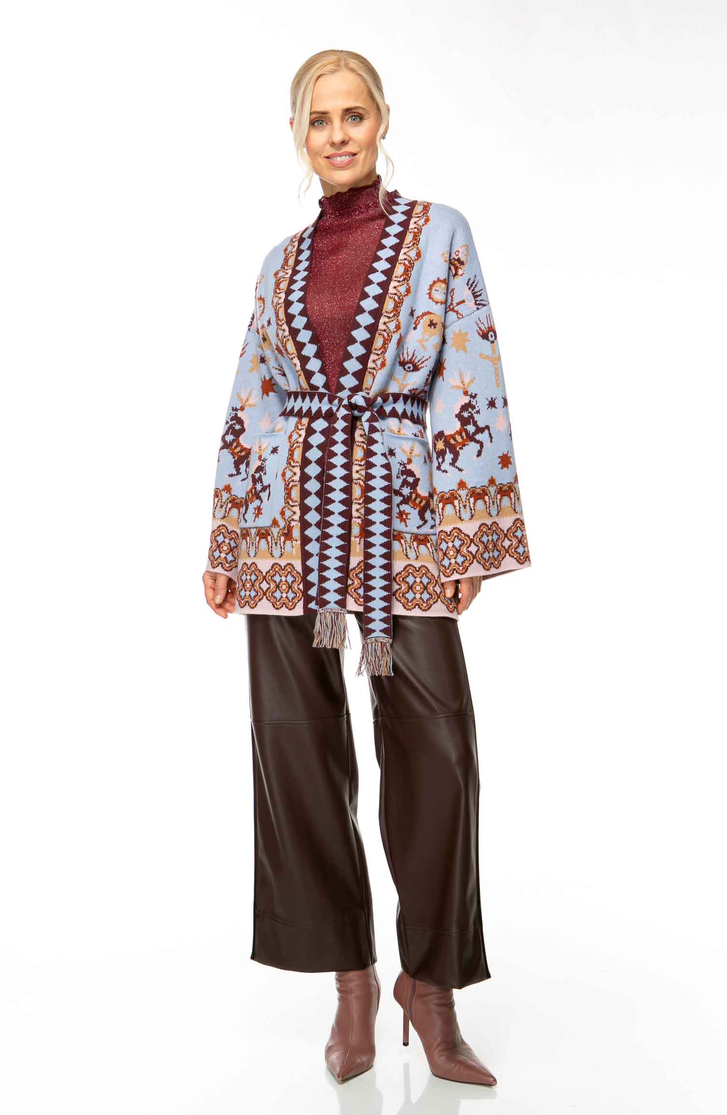 IVI Cardigan Print