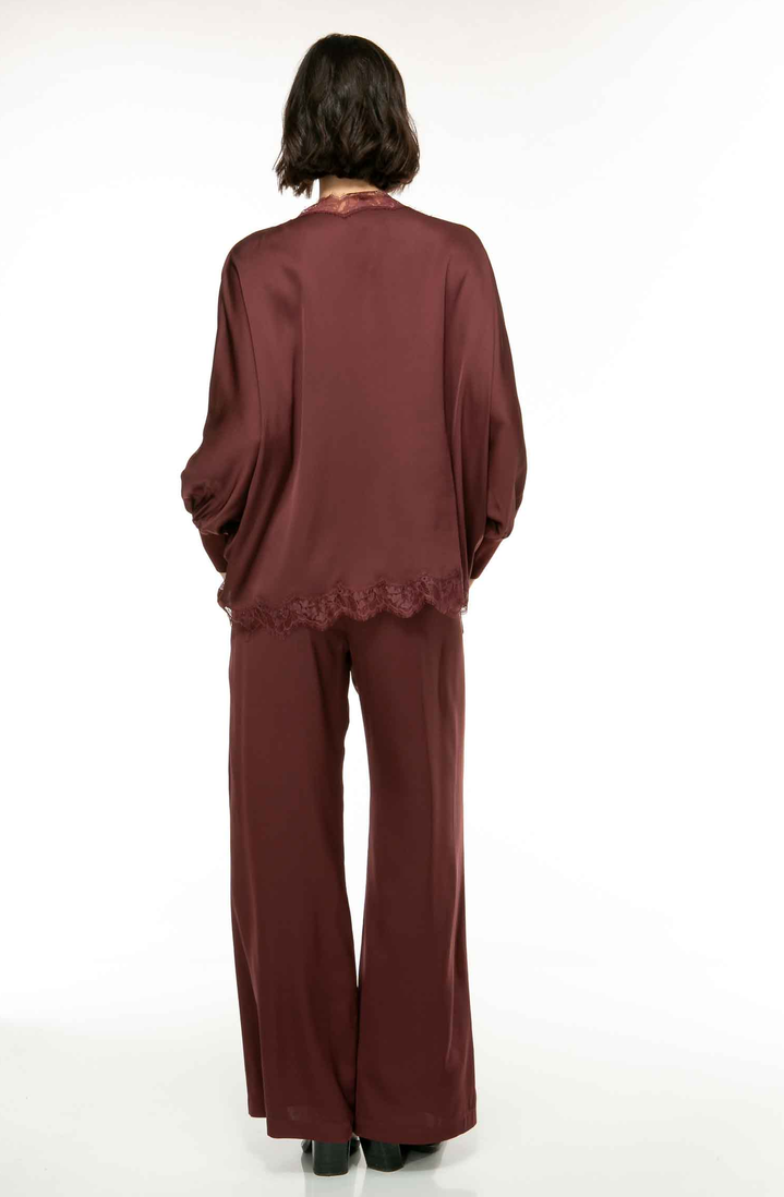 IVI Blouse Bordeaux