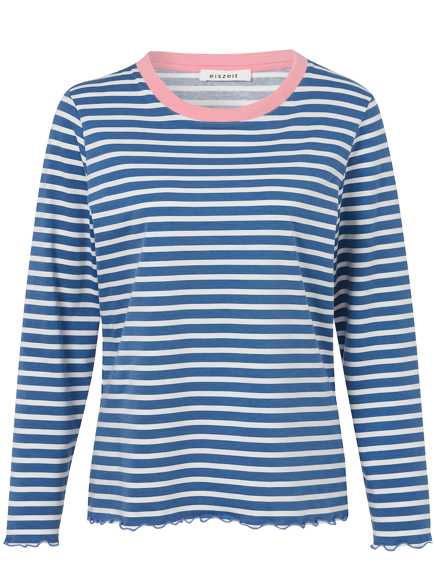 Eiszeit Tshirt Streep Lichtblauw