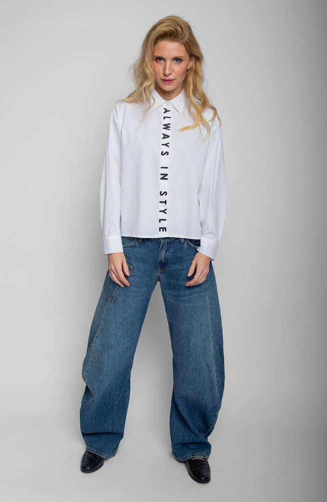 Emily Blouse Wit Print