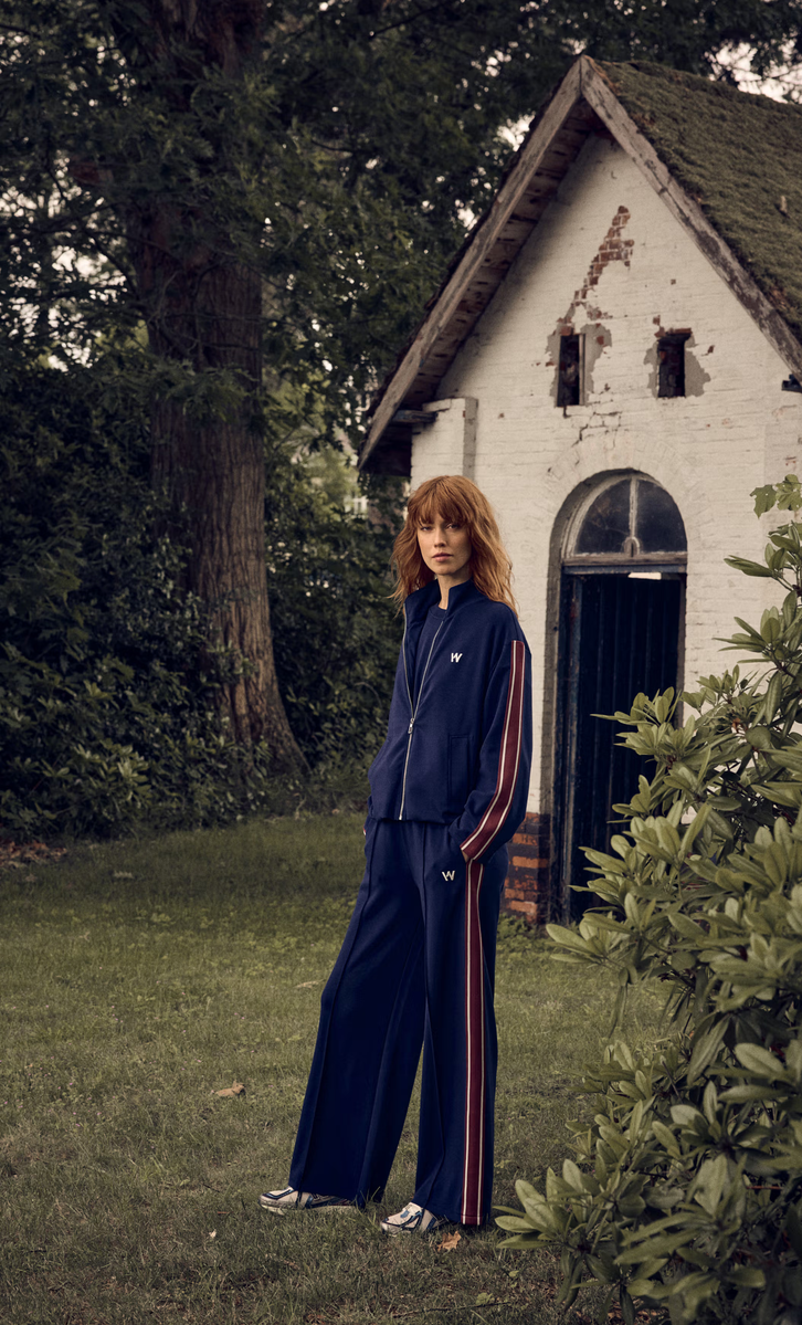 Améline Cardigan Blauw Streep