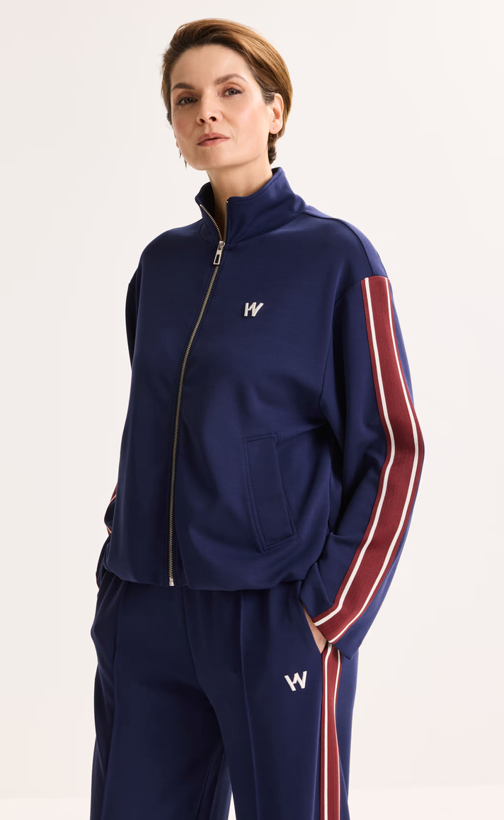 Améline Cardigan Blauw Streep