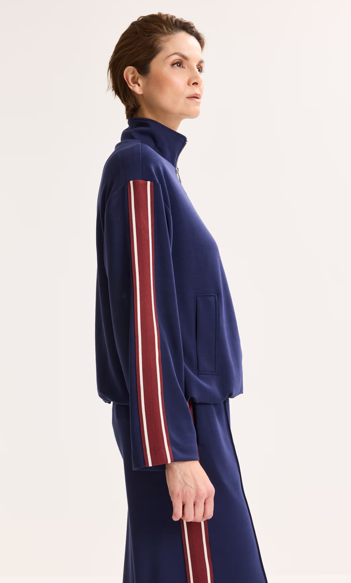 Améline Cardigan Blauw Streep