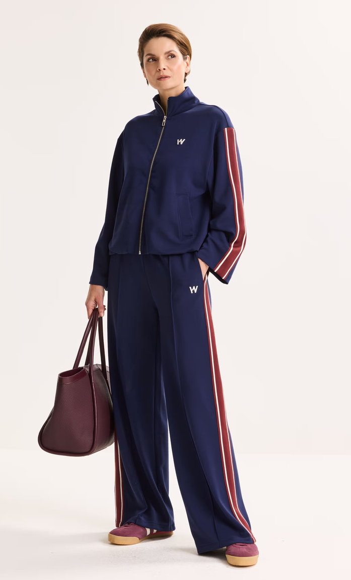 Améline Pantalon Blauw Streep