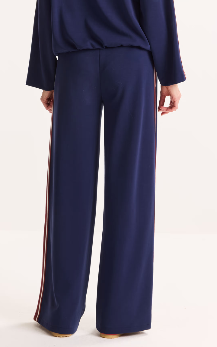Améline Pantalon Blauw Streep