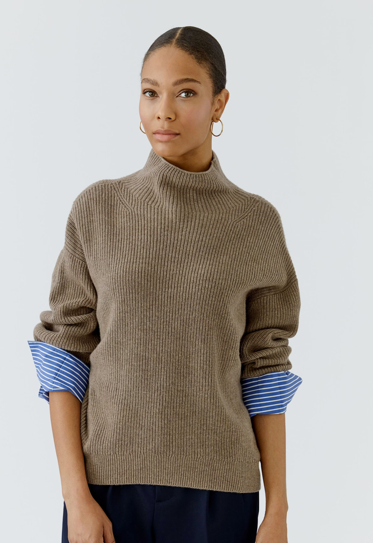 Oui Pull Beige