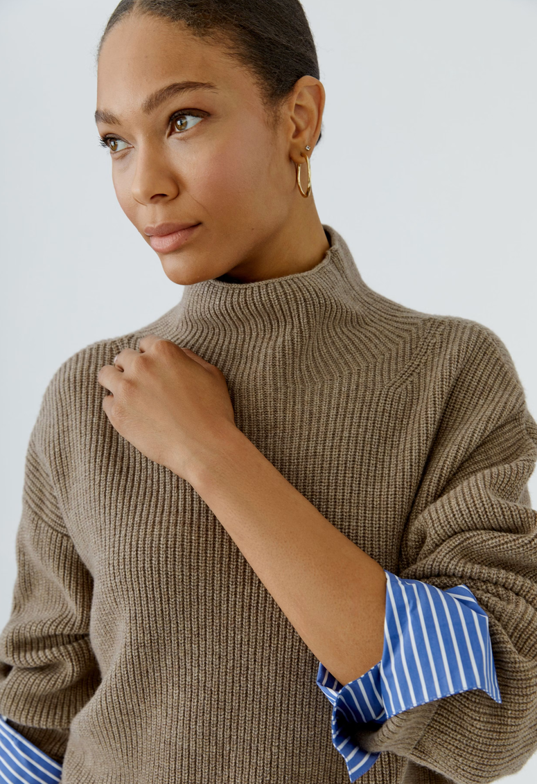 Oui Pull Beige