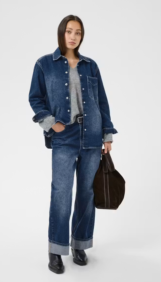 Part Two Vest Jeans