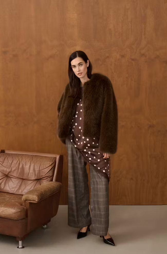 Culture Top Polkadot Bruin