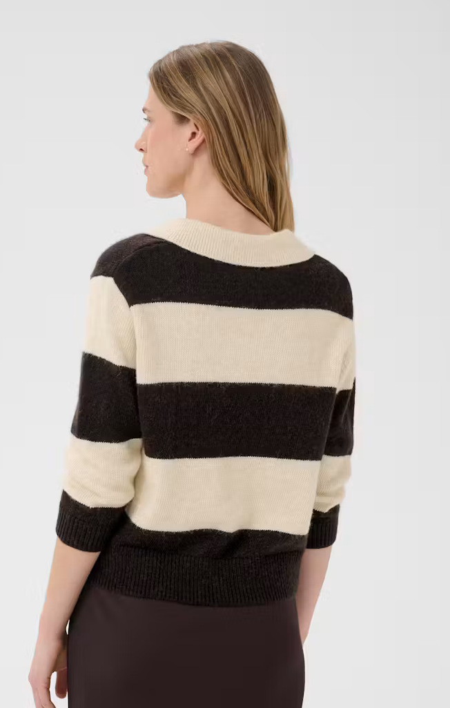 Part Two Pull Streep Bruin/Beige