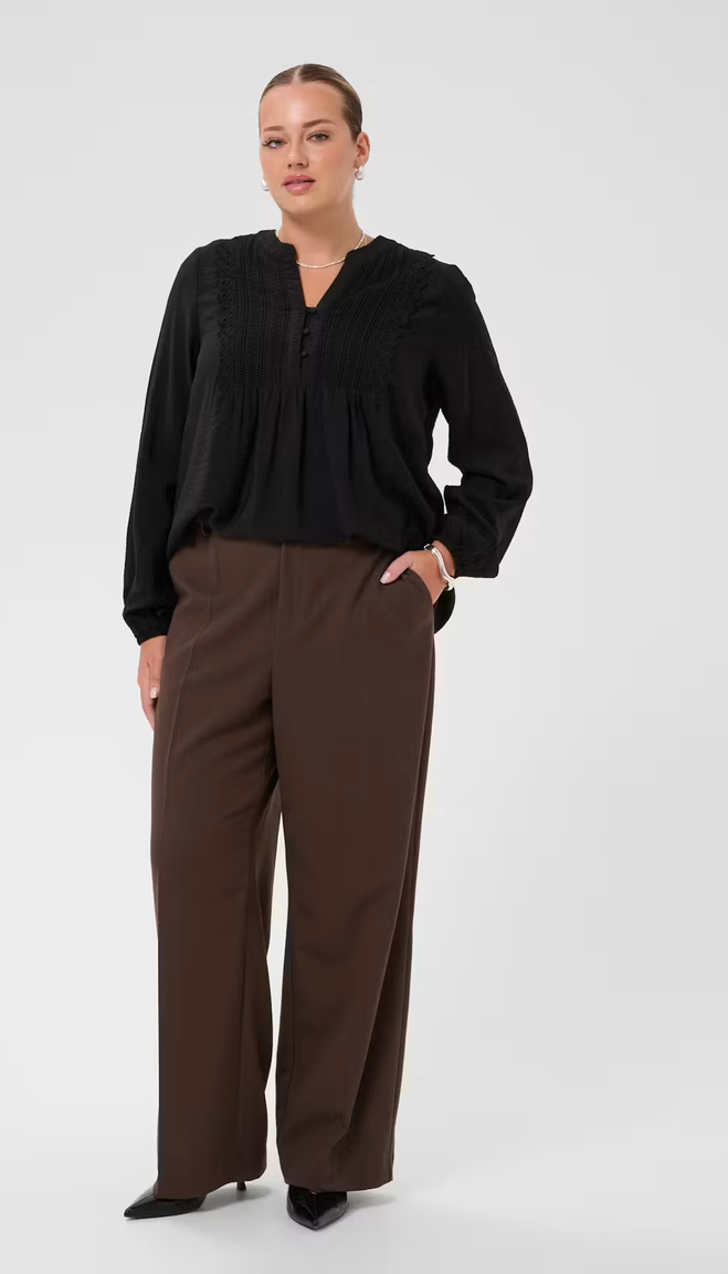 Kaffe Curve Pantalon Bruin