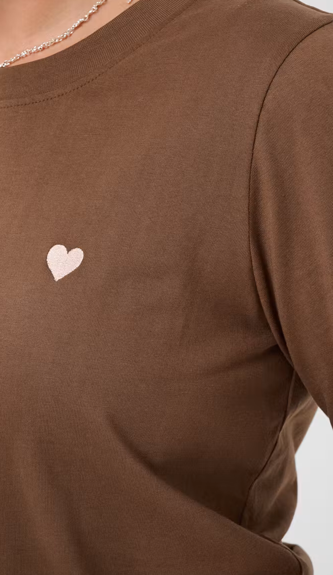 Kaffe Curve Tshirt Camel